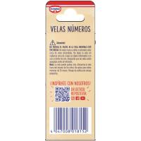 Espelma Núm. 5 DR. OETKER, pack 1 u