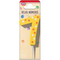 Espelma Núm. 7 DR. OETKER, pack 1 u