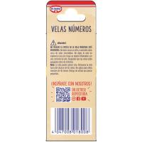 Vela Nº 9 DR. OETKER, pack 1 ud