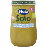 Potet ecològic pastanaga pèsols lluç HERO, pot 190 g