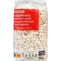 Alubia blanca larga EROSKI, paquete 500 g