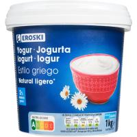 Iogurt grec light 2% EROSKI, 1 kg