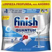 Lavavajillas quantum FINISH essentials, bolsa 21 dosis