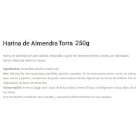 Harina de almendra TORRA, paquete 250 g