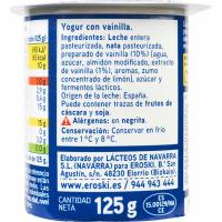 Iogurt grec amb vainilla EROSKI, 6x125 g