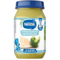 Potito de verduras con pescado NESTLÉ, tarro 190 g