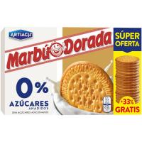 Galeta marbú 0% sucre ARTIACH, caixa 300 g + 100 g gratis