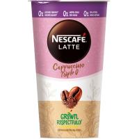 Cappuccino Zero sin lactosa NESCAFÉ LATTE, vaso 205 ml