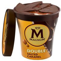 Helado Pint double salted caramel MAGNUM, tarrina 310 g