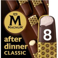 Helado After Dinner MAGNUM, 8 uds, caja 232 g