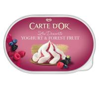 Gelat iogurt forest fruits CARTE D'OR, terrina 480 g