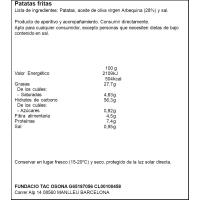 Patatas fritas con aceite de oliva SANT TOMAS, bolsa 150 g