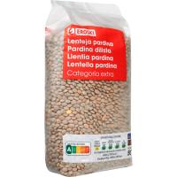 Llentia pardina EROSKI, paquet 500 g