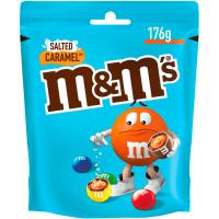 Dragees de xocolata i caramel M&MS, bossa 176 g