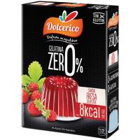 Gelatina zero de fresa DOLCERICO, caja 28 g