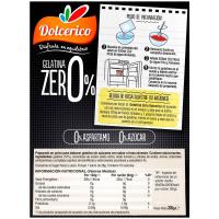 Gelatina zero de maduixa DOLCERICO, caixa 28 g