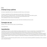 Champú GLISS LONG&SUBLIME, bote 400 ml