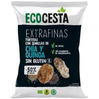 Tortetes extrafines arròs integral xia quinoa sg ECOCESTA, 60 g