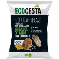 Tortetes extrafines arròs integral gira-sol mill sg ECOCESTA, 60 g