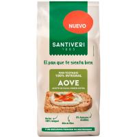 Pa torrat 100% integral aove SANTIVERI, paquet 200 g