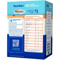 Farinetes 10 cereals galeta maria NUTRIBEN, caixa 600 g