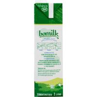 Llet semidesnatada BOMILK, brik 1 litre