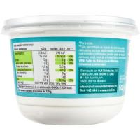 Queso fresco batido proteínas 0% MG  EROSKI, tarrina 500 ml