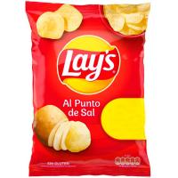 Patates al punt de sal LAYS, bossa 80 g