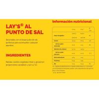Patates al punt de sal LAYS, bossa 80 g