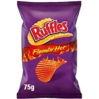 Patates flamin hot RUFFLES, bossa 75 g