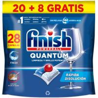 Rentavaixella màquina FINISH QUÀNTUM, bossa 20+8 dosi