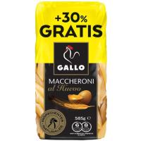 Maccheroni al huevo GALLO, paquete 450 g + 30% gratis
