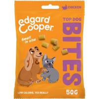 Snack perro bocaditos pequeños de pollo EDGARD&COOPER, 50 g