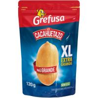 Cacahuetazo con sal GREFUSA, bolsa 120 g