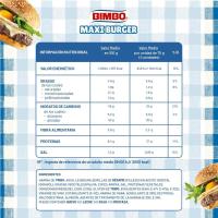 Maxi burger BIMBO, paquet 4 u, 300 g