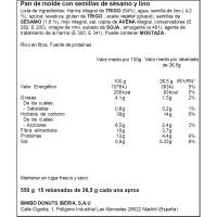 Pa de motlle sèsam i lli OROWEAT, paquet 550 g