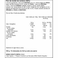 Pan de molde de centeno OROWEAR, paquete 550 g