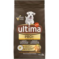 Aliment de pollastre per a gos mini ULTIMA, sac 1,1 kg