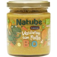 Potet bio verdura i pollastre NATUBE, pot 250 g