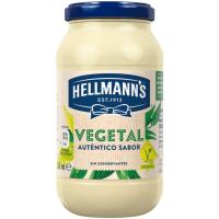 Salsa vegetal vegana HELLMANNS, frasco 340 ml