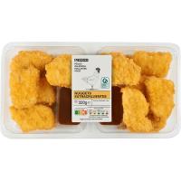 Nuggets prefritos con salsa BBQ ALDELIS, bandeja 320 g