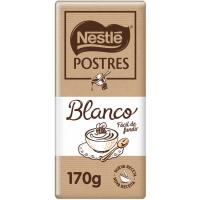 Xocolata blanca per a postres NESTLE, rajola 170 g