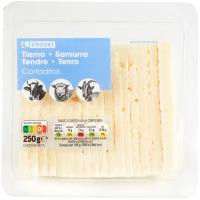 Formatge tendre tallat EROSKI, safata 250 g