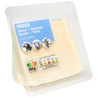 Formatge tendre tallat EROSKI, safata 250 g