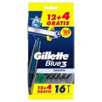 Maquina d'un sol ús Blue 3 GILLETTE, bossa 12+4 u