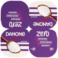 Iogurt natural DANONE ZERO, pack 4x120 g