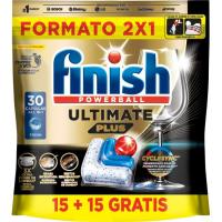 Rentavaixella màquina FINISH ULTIMATE PLUES, bossa 15+15 dosi