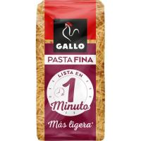 Fideo GALLO PASTAFINA, paquete 400 g