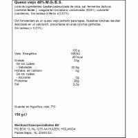 Formatge Gouda vell OLD AMSTERDAM, rodanxes, safata 150 g