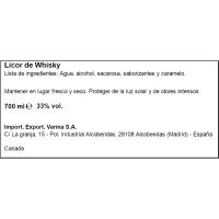 Whisky FIREBALL 0,7 l + 4 Vasos chupito + 1 Miniatura